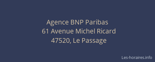 Agence BNP Paribas
