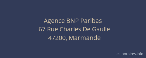 Agence BNP Paribas