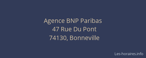 Agence BNP Paribas