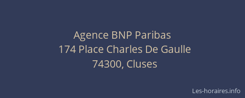 Agence BNP Paribas
