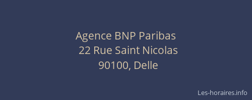 Agence BNP Paribas