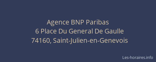 Agence BNP Paribas