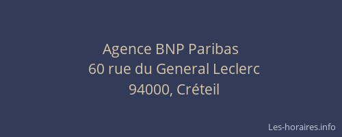 Agence BNP Paribas