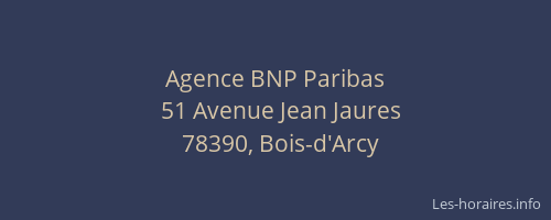 Agence BNP Paribas