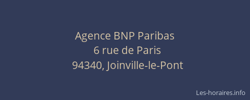 Agence BNP Paribas
