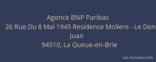 Agence BNP Paribas