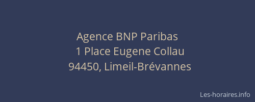 Agence BNP Paribas