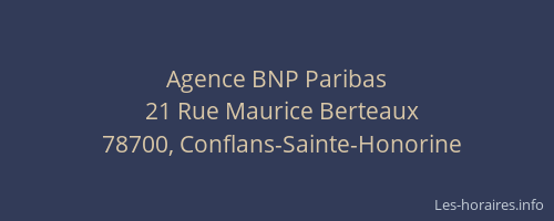 Agence BNP Paribas