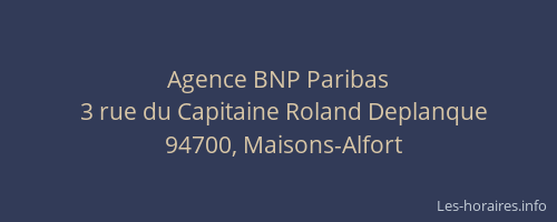 Agence BNP Paribas