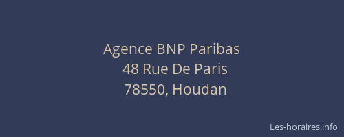 Agence BNP Paribas