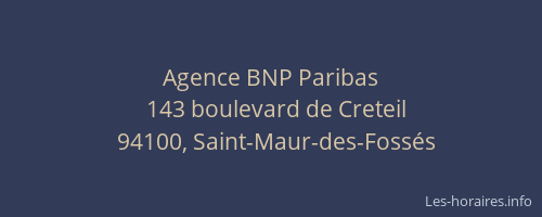 Agence BNP Paribas
