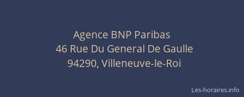 Agence BNP Paribas