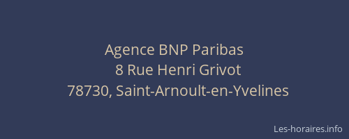 Agence BNP Paribas