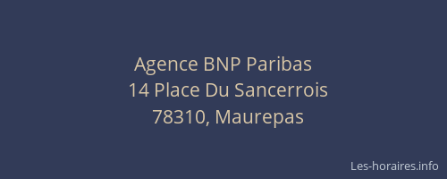 Agence BNP Paribas