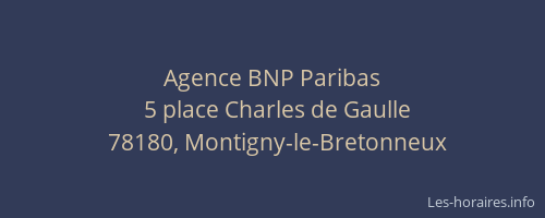 Agence BNP Paribas