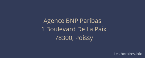 Agence BNP Paribas