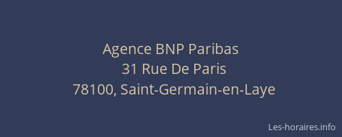 Agence BNP Paribas