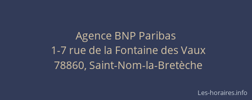 Agence BNP Paribas