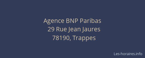 Agence BNP Paribas