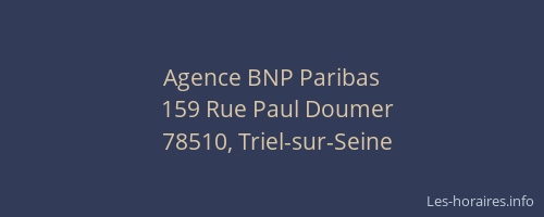 Agence BNP Paribas