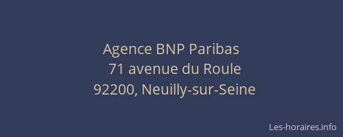 Agence BNP Paribas
