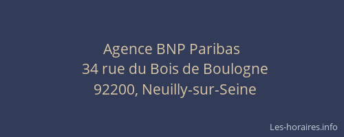 Agence BNP Paribas
