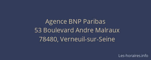 Agence BNP Paribas
