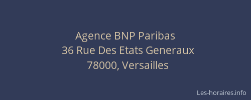 Agence BNP Paribas