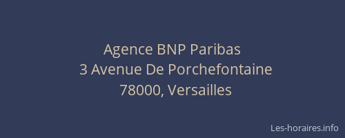 Agence BNP Paribas
