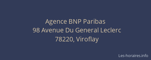 Agence BNP Paribas