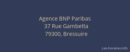 Agence BNP Paribas