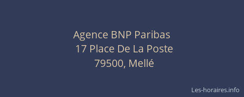 Agence BNP Paribas