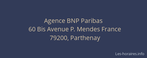 Agence BNP Paribas