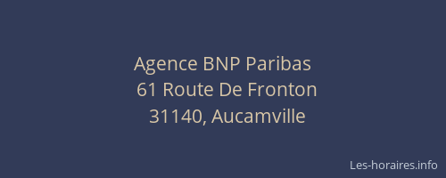 Agence BNP Paribas