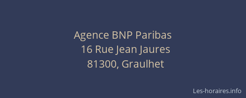 Agence BNP Paribas