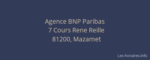 Agence BNP Paribas