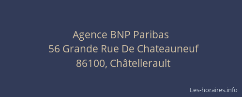 Agence BNP Paribas