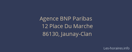 Agence BNP Paribas