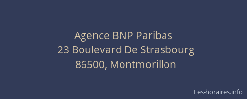 Agence BNP Paribas