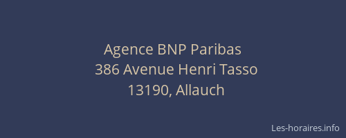 Agence BNP Paribas