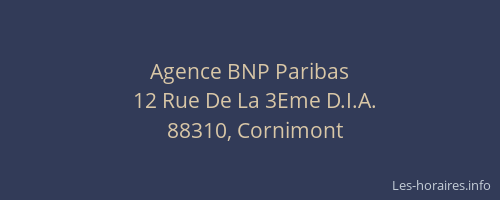 Agence BNP Paribas