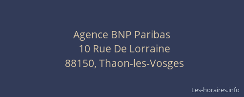 Agence BNP Paribas