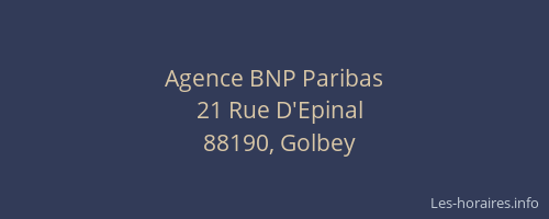 Agence BNP Paribas