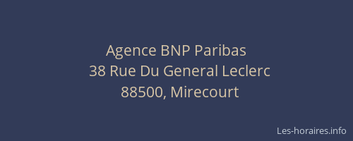 Agence BNP Paribas