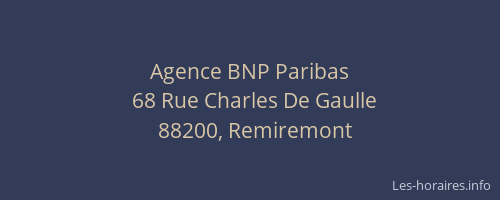 Agence BNP Paribas