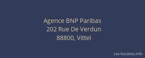 Agence BNP Paribas