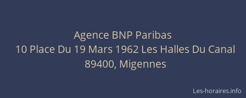Agence BNP Paribas