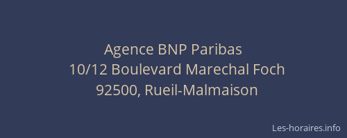 Agence BNP Paribas