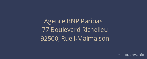 Agence BNP Paribas