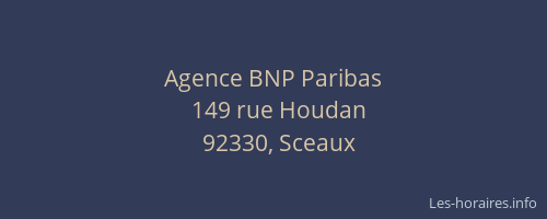 Agence BNP Paribas